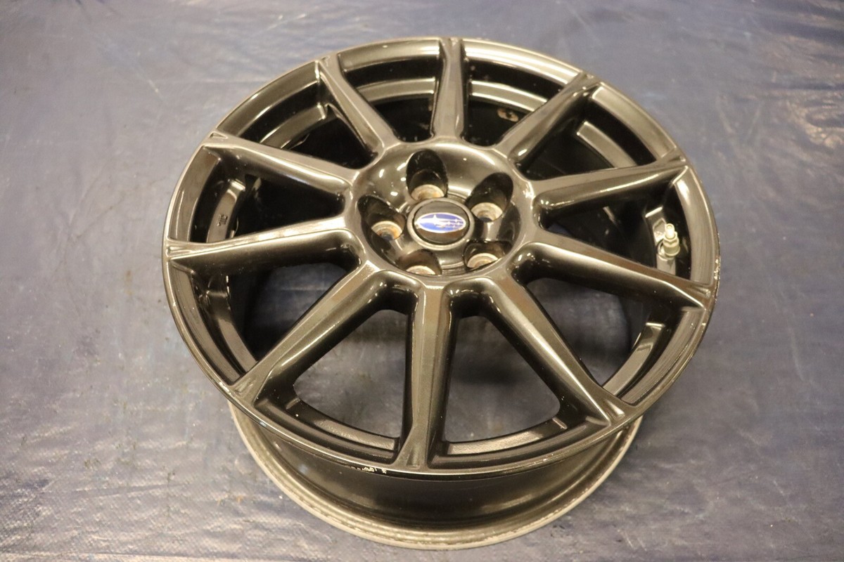 2017 SUBARU BRZ LIMITED FA20 OEM WHEEL 17X7.5 + 48 OFFSET 2/4