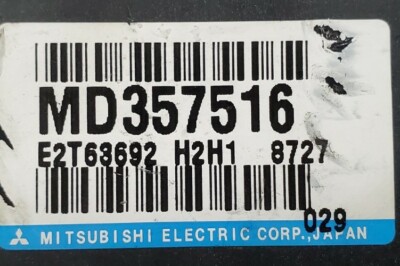 Engine Computer Mitsubishi Montero Sport 1999 MD357516 3.5l ECM 