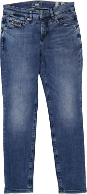 MAC  Damen Jeans Gr. 44 / L28 Rich Slim blau