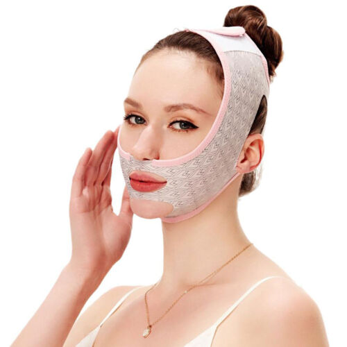 Face Lifting Band Facial Slimming Belt Facial Cheek V Shape Neck Strap Face Line - Picture 8 of 14