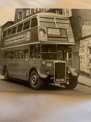 PHOTO BUS COACH MEMORABILIA 46, KLB 961, Waterloo