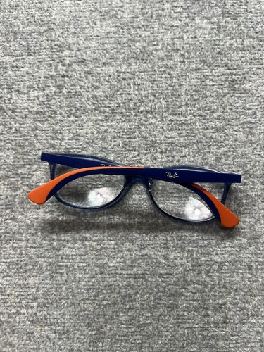 Ray-Ban Eyeglasses RB1586 3775 Blue Orange Full Rim Kids Frames 47-16-130 mm - Picture 2 of 6