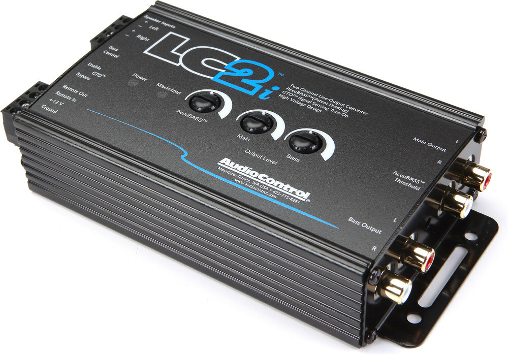 Линейный OEM-преобразователь AudioControl LC2i (черный)
