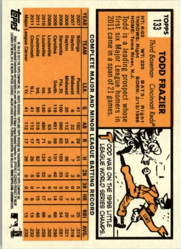 2012 Topps Heritage Base Card # 1 - 250  - Complete Your Set - You Pick - Picture 257 of 467