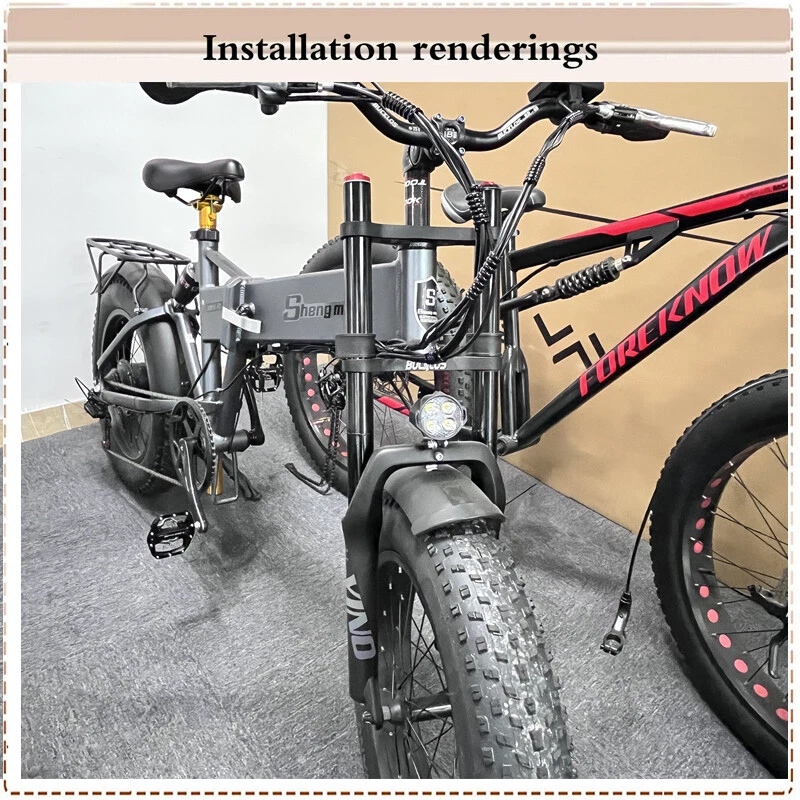 BUCKLOS 20*4.0" Gabeln Luftfederung Fat/Snow/Elektro MTB elektrisch Bikes Gabel - Bild 3 von 4