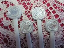 Swizzle Stir Stick Vintage WESTIN Logo Stirrers Lot of 4 Made in USA Spir-It