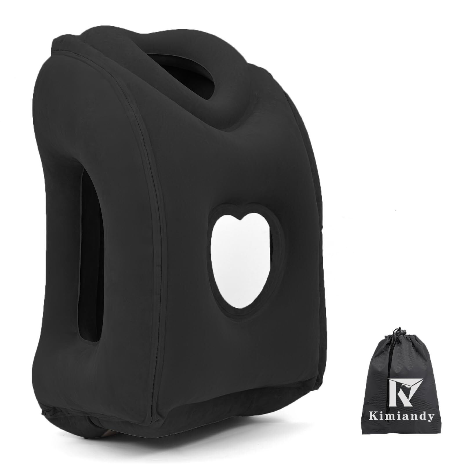 Upgraded Inflatable Neck Pillow for Travel Comfort and Support  