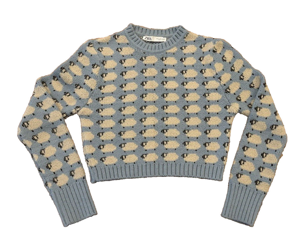 Diana Oysho Sheep Jumper Children's Sweater Years Old With Sheep