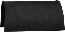 Horze Ultimate Neoprene Anti-Slip Pad - Black - Horse,Saddle Pads, 0.75" Thick