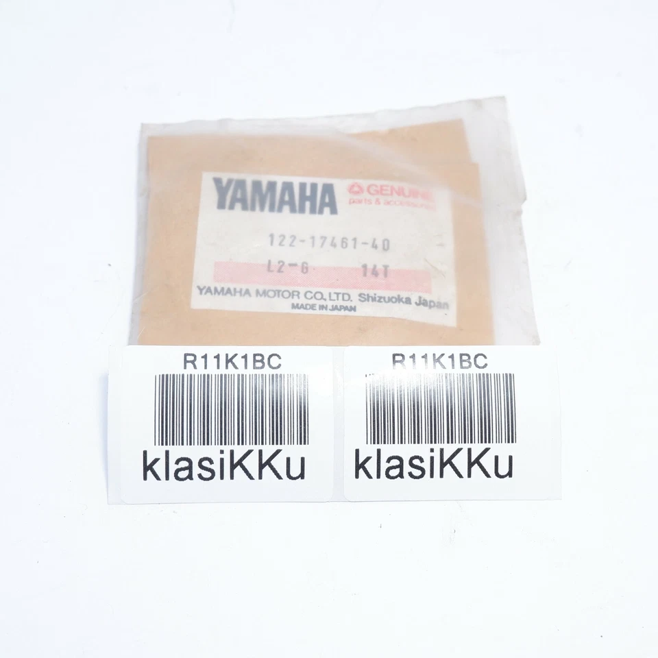 Yamaha L2G U5 U7 E YL2 L2 LB80 YJ1 YJ2 YL2C YGS1 передняя звездочка привод 14T - 420 - Изображение 2 из 4