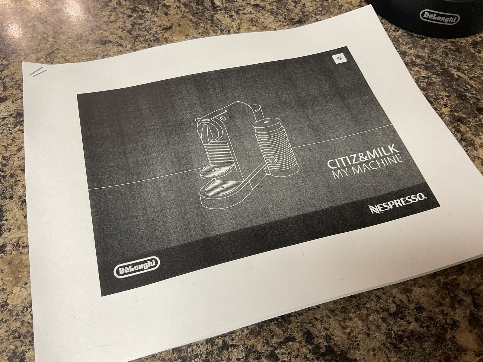 Nespresso EN267BAE Citiz Coffee and Espresso Machine By De'Longhi