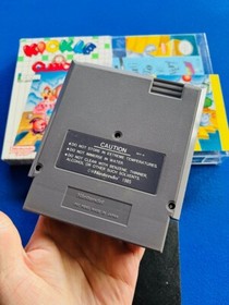 Kickle Cubicle NES Nintendo Caja Manual CIB Completo + Promo Inserto P&Oacute;STER