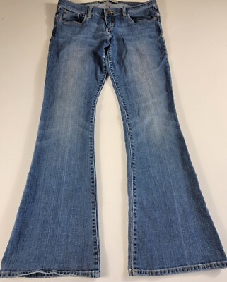 Abercrombie & Fitch Perfect Stretch blue Jeans Size 6 tag 28x33