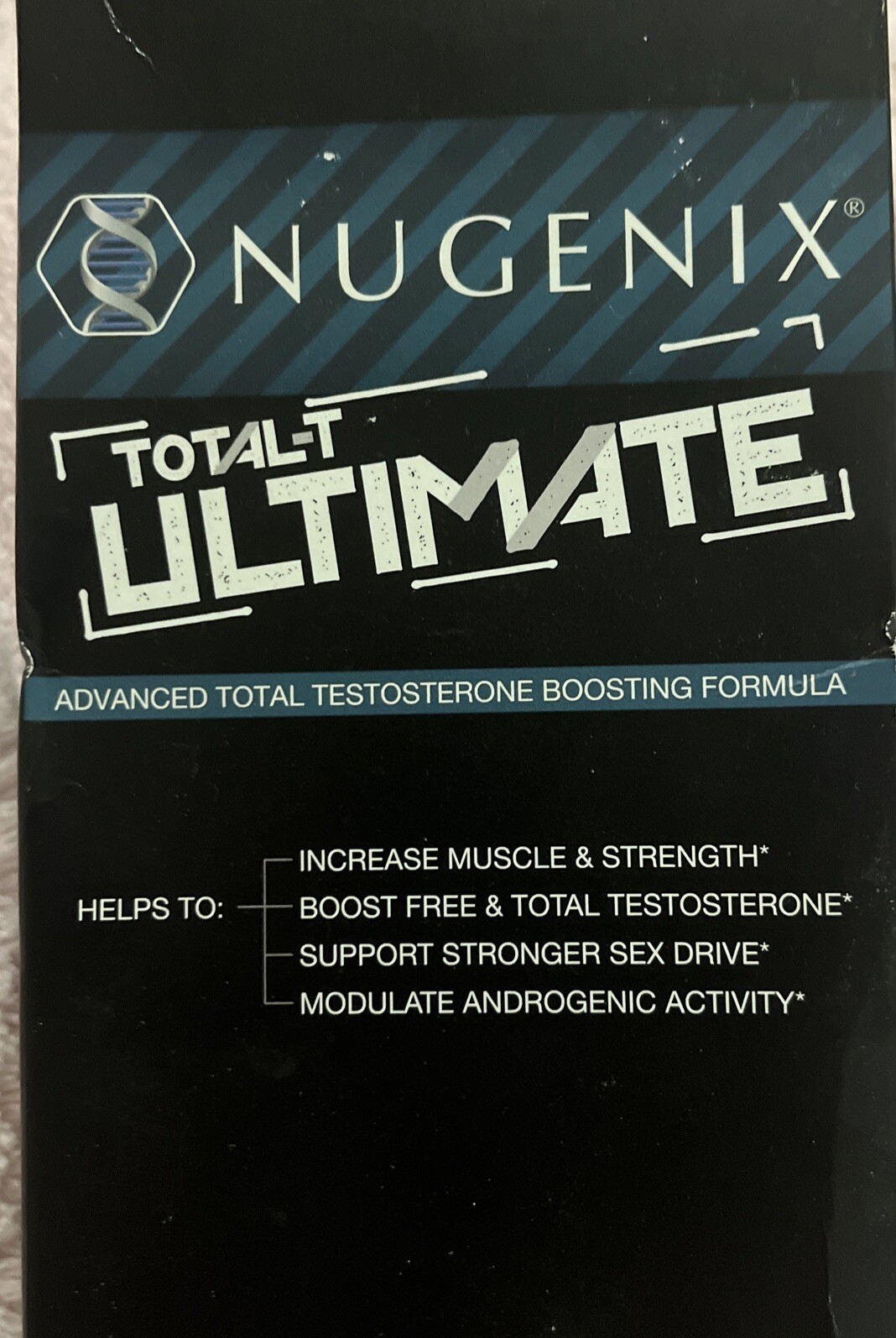 Nugenix "TotalT ULTIMATE" 120 Tablets TOTAL ESTOSTERONE BOOSTING