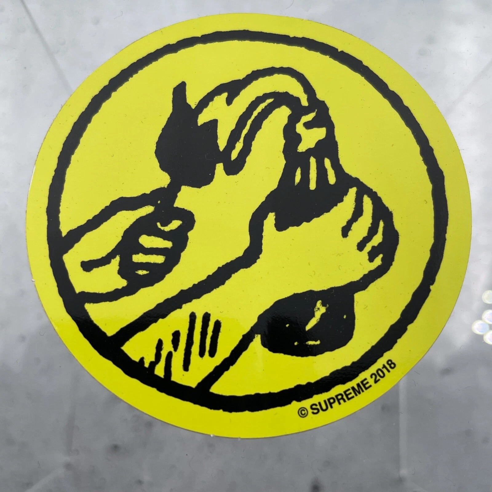 Autocollant sticker cocktail Molotov vert suprême 100% accessoires authentiques