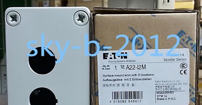 1 PCS NEW IN BOX EATON MOELLER Waterproof push-button box A22-I2M