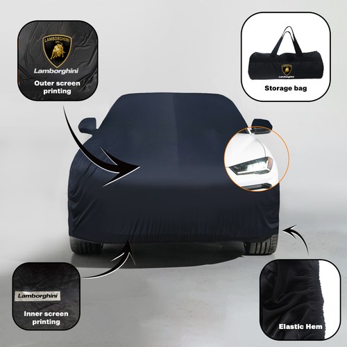 Premium Tailored Fit Stretch SUV Car Cover Lamborghini Urus con logotipo pers... - Imagen 3 de 13