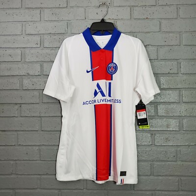$90 Women Size L Nike Paris Saint Germain PSG 2020/21 Away Soccer