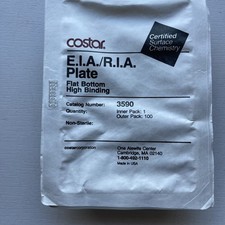Costar (Corning) 3590 Plates Lot Of 40 (96 Well Flat Bottom/No Lid/Clear)
