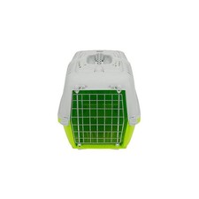 Trasportino Per Cani E Gatti In Plastica | 58,5x35,5x40 Cm | Fino A 15 Kg | Verde - Foto 5