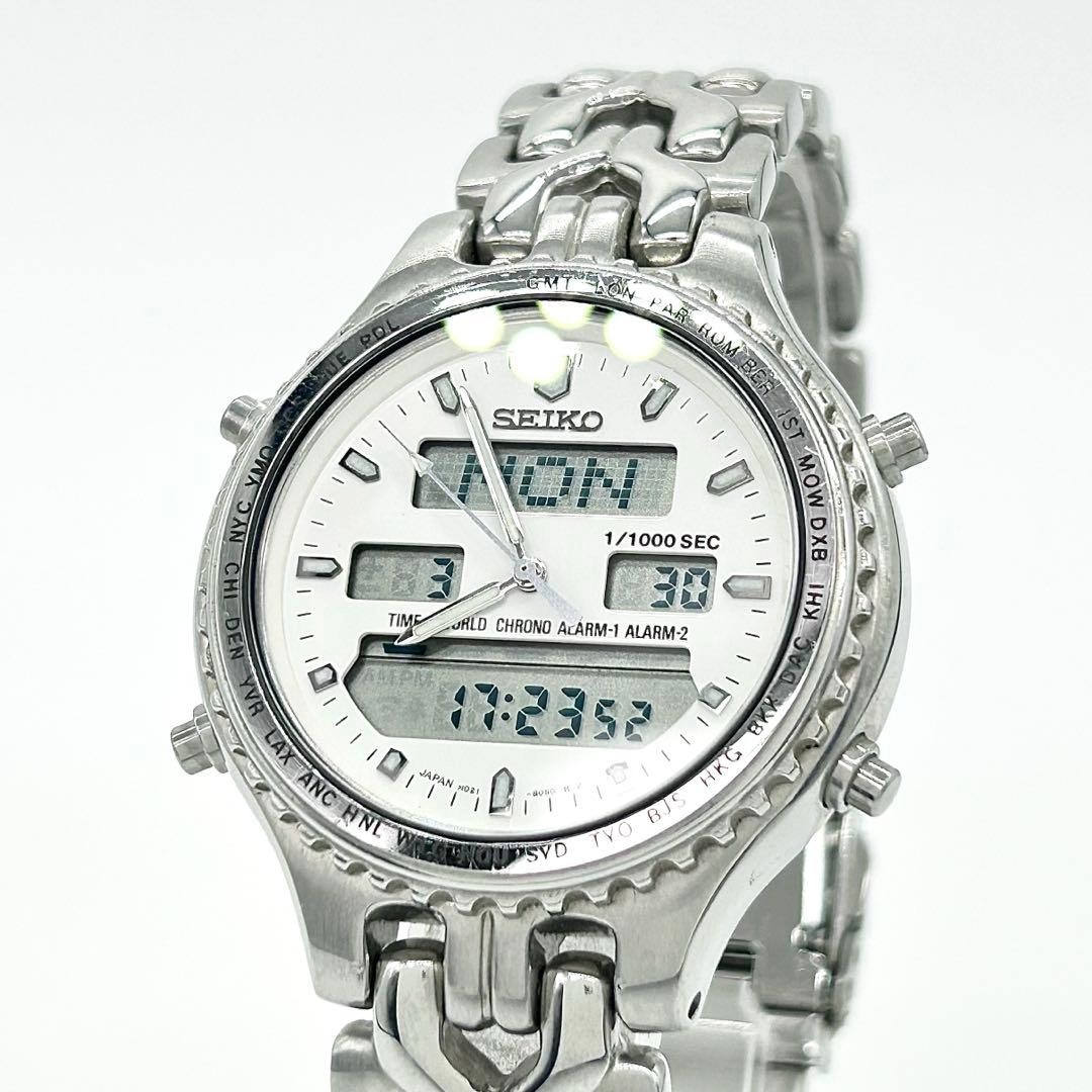 World Time Quartz Watch H021-8050, 1224 Hr, image 6