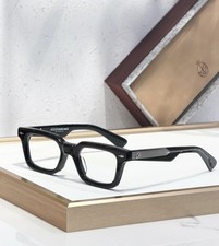 Jacques Marie Mage Casablanca Eyeglasses Frames Black 49-23-146 Bold Vintage RX
