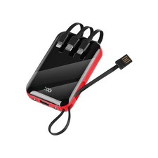 Portable Power Bank With Fast Wireless Charging - High Capacity Battery Pack F