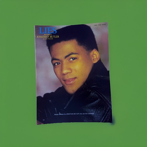 JONATHAN BUTLER "LIES" SHEET MUSIC-PIANO/VOCAL/GUITAR-1976-VERY RARE-NEW ON SALE