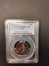 1976-S Washington Quarter PCGS PR69DCAM Clad Proof Bicentennial 25C