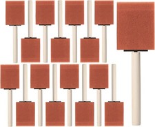 16 Pack 2 Inch Foam Paint Brushes for Staining Acrylic Varnishes DIY Crafts