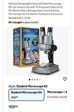 National Geographic Ultimate Dual Microscope