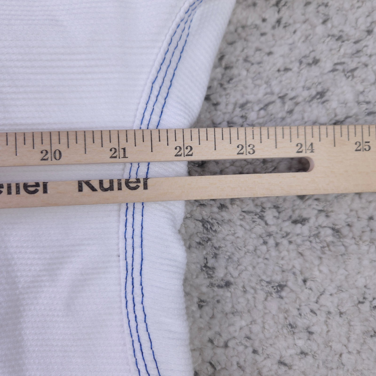 Sanabul Gi Size A0 Top Logo White Blue BJJ Fight Training Jiu Jitsu Martial Arts