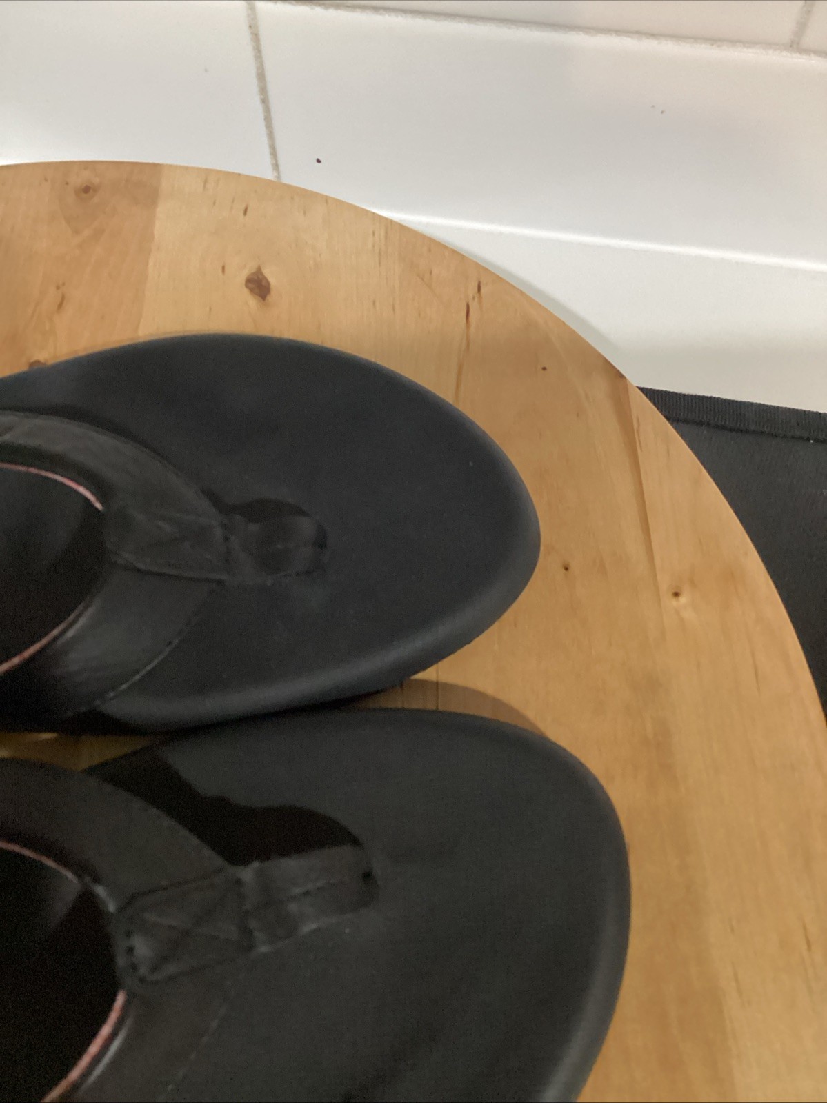 APL Flojos DONNA sandali infradito rosa logo perizoma comodi neri taglia 10 nuovi