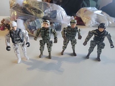 Lof Of 4 Chap Mei Army Military Soldier 4''  Action Figure
