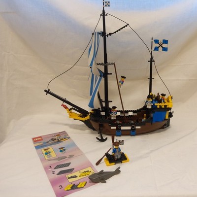 Lego Piraten Konvolut 6274, 6234 Piratenschiff, Floß unvollständig siehe Bilder 