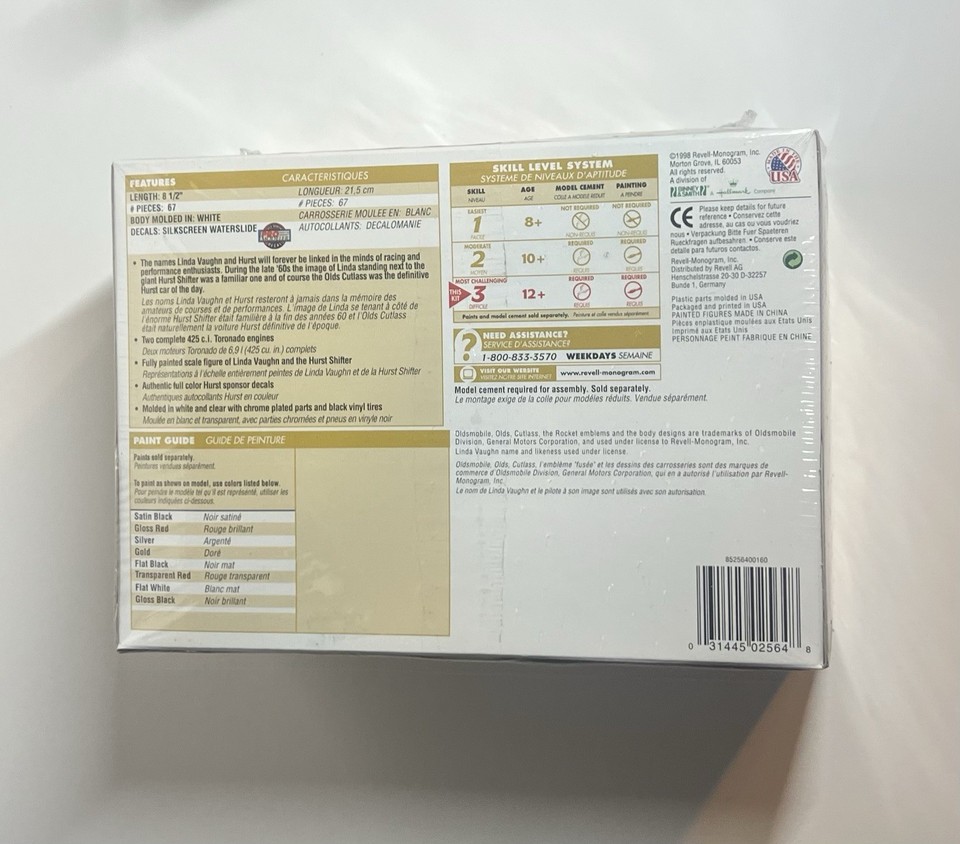 Revell/Monogram Miss Hurst & Hurst Hairy Olds Lot of 2 NEW/VHTF/READ | eBay