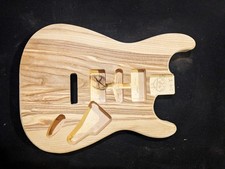 ST Guitar Body, Ash Burl Veneer, MADE IN USA - #2-813 ST Guitar Body, Ash Burl Veneer, MADE IN USA - #2-813