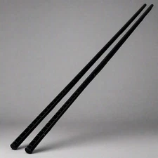 ULINE (2 PACK) Black Wire Shelving, Post With Self Leveling Feet 72" Black H-174