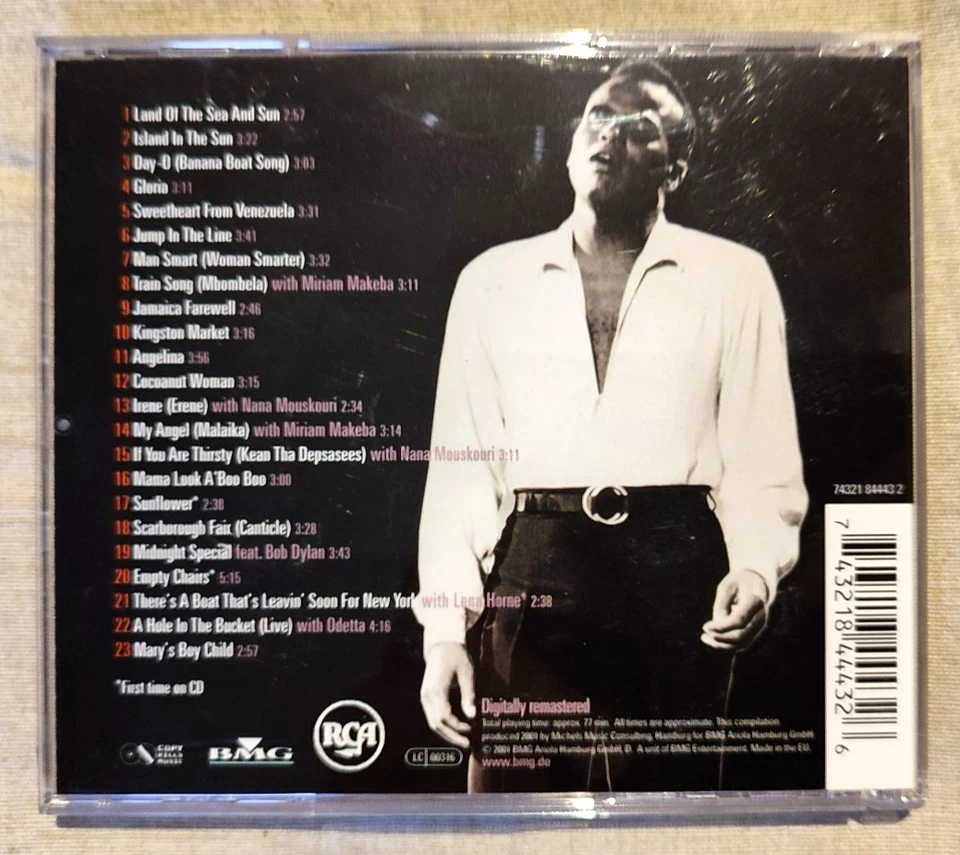 CD HARRY BELAFONTE - The Art Of A Legend # Best Of # Calypso - Bild 2 von 3