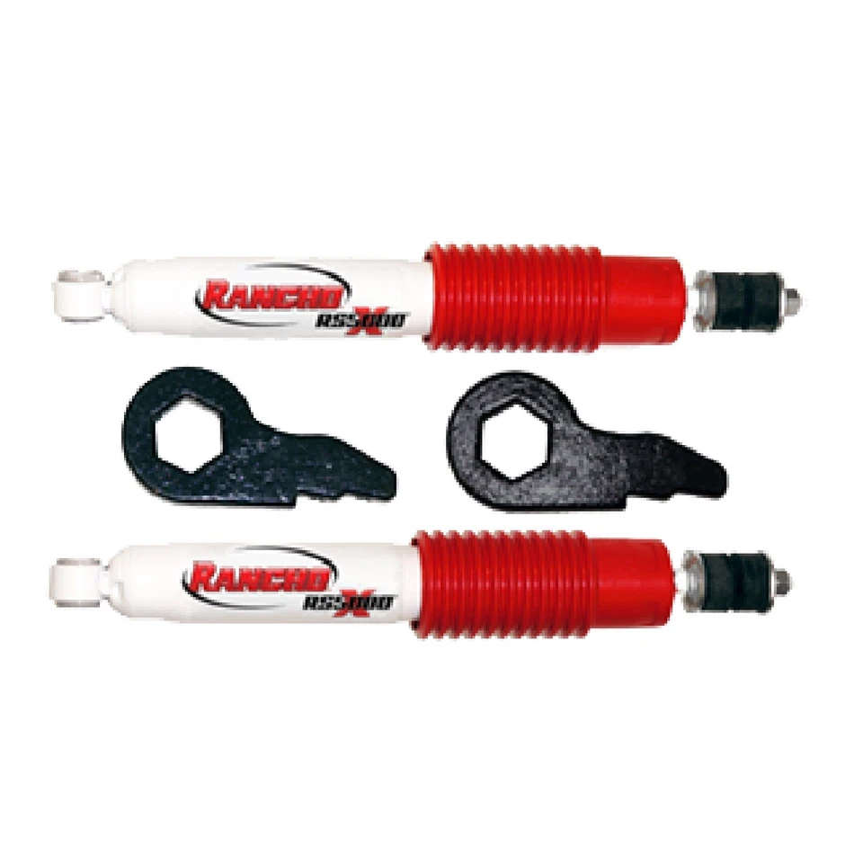 Rancho 2.25" Torsion Key System & Rear Shocks for Silverado Sierra 2500HD 3500HD Foto 2 de 4
