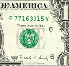 **WEB PRESS NOTE** ((EXPERIMENTAL)) $1 1988 Plate #9/4 Federal Reserve Note