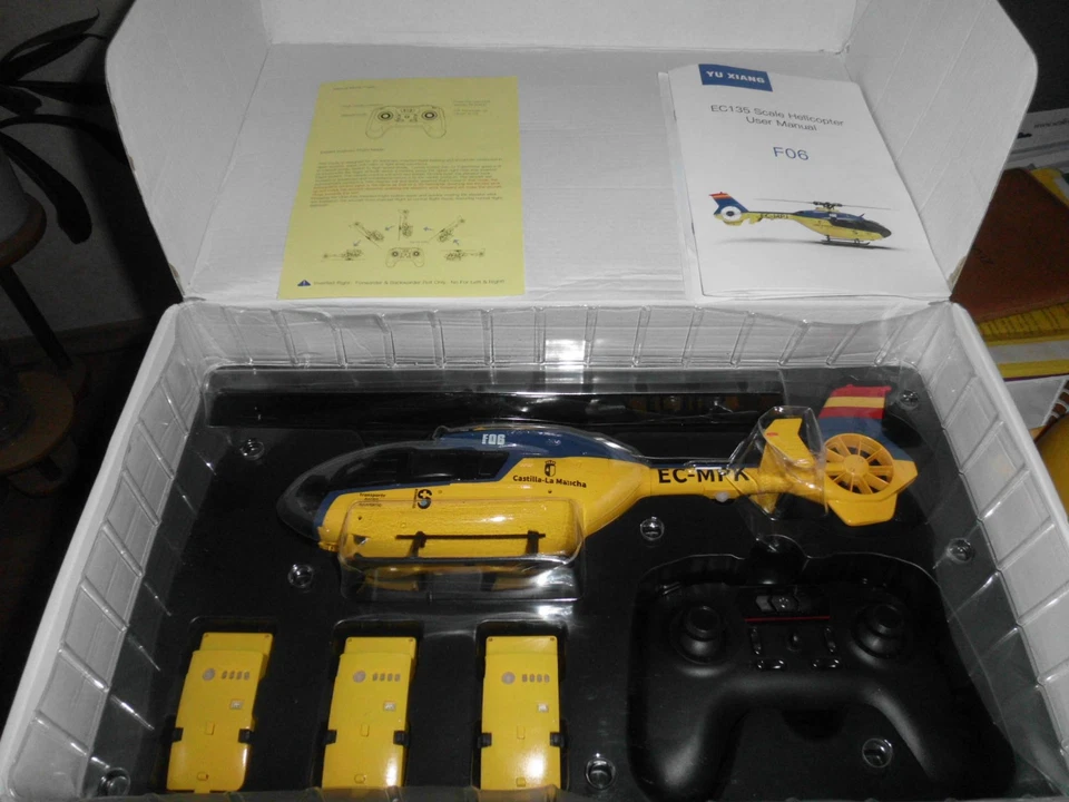 RC Hubschrauber E135 /F06 von YU XIANG, 6CH, Flybarless System - Bild 2 von 4