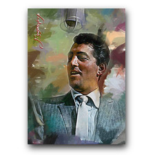 Dean Martin #13 Art Card Limited 30/50 Edward Vela Signed (Music -)
