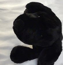 Vintage Animal Alley Toys R Us Black Lab Labrador Puppy Dog 2001 Floppy Plush