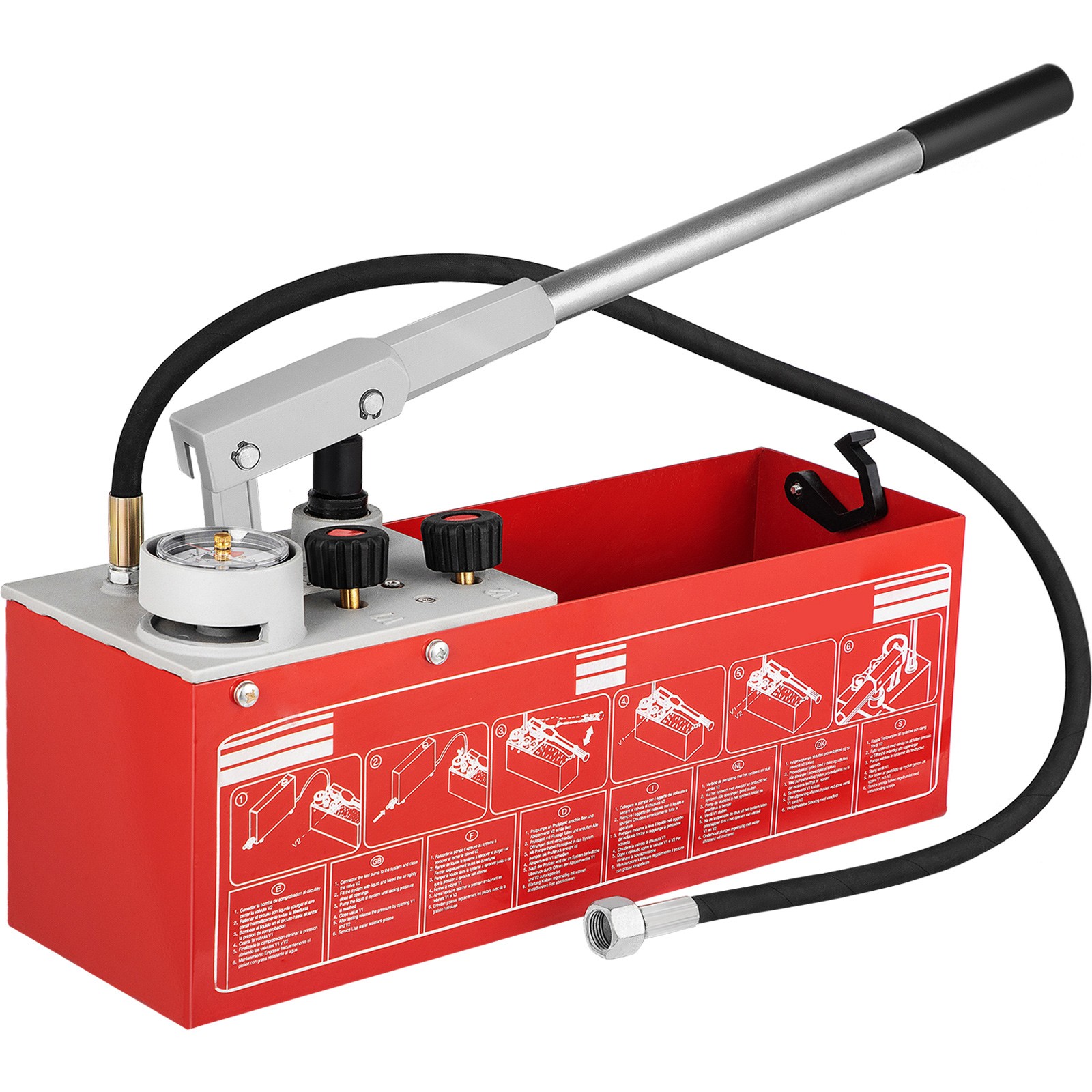 Uimoso test pump pressure pump pressure test pump filling pump 12 L 25 bar filling pump