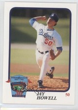 1992 Los Angeles Dodgers DARE Team Set Jay Howell 0l1