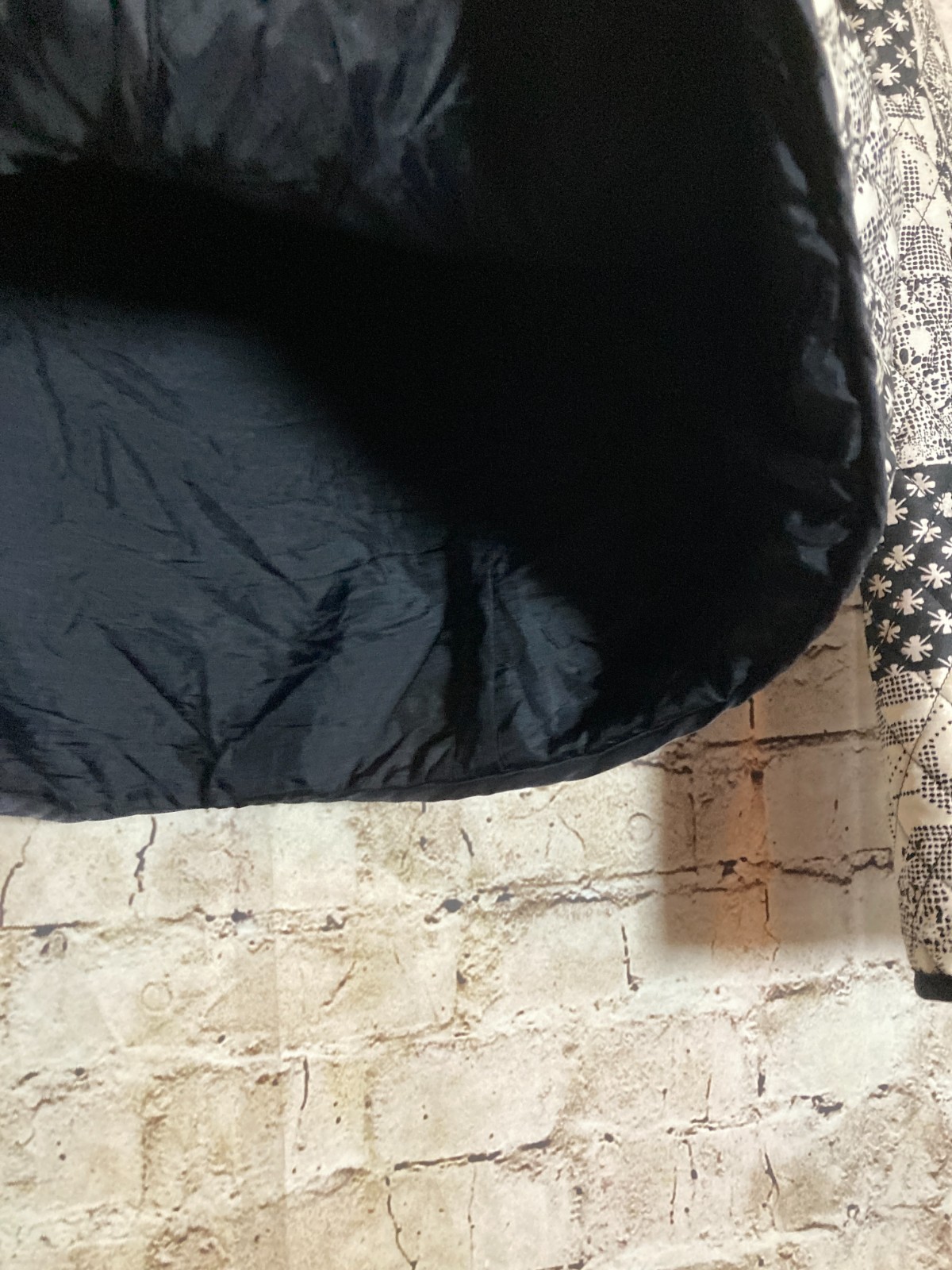 Silkland Patchwork Jacket Medium 100% Silk Quilte… - image 10