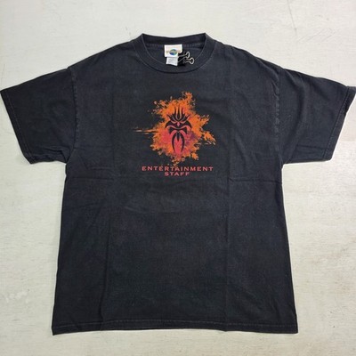 Universal Studios Florida Halloween Horror Nights Staff Shirt HHN 15 Y2K 2005 L