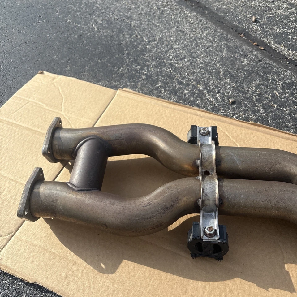 01-06 BMW E46 M3 Exhaust Original Stock Section 2 Intermediate Mid Pipe Midpipe - Image 3 of 4