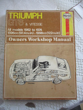 Triumph Gt6 Repair Manual Haynes